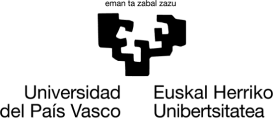 Logo Universidad del País Vasco